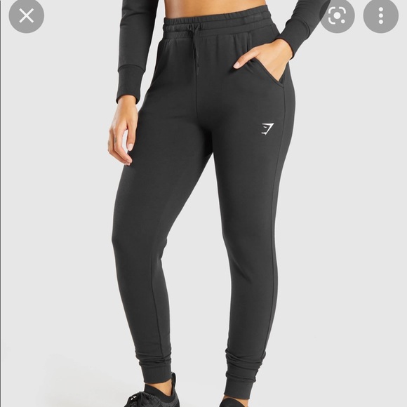 Gymshark Pants - 🔥FLASH SALE🔥🎉2xHP🎉Gymshark Pippa black joggers